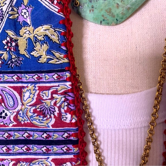 Chasing Unicorns Longline Paisley Print Kimono NWT One Size - Picture 7 of 13